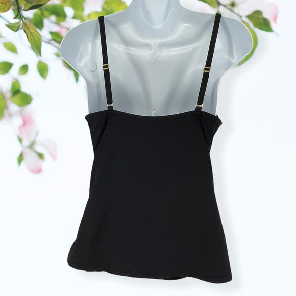 BLEU Rod Beattie Tankini with Gold Accents Size 8 - Picture 6 of 8